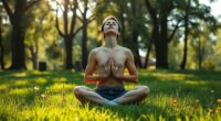 breath focused movement alleviates pain