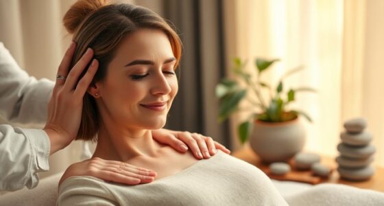gentle touch reduces cortisol