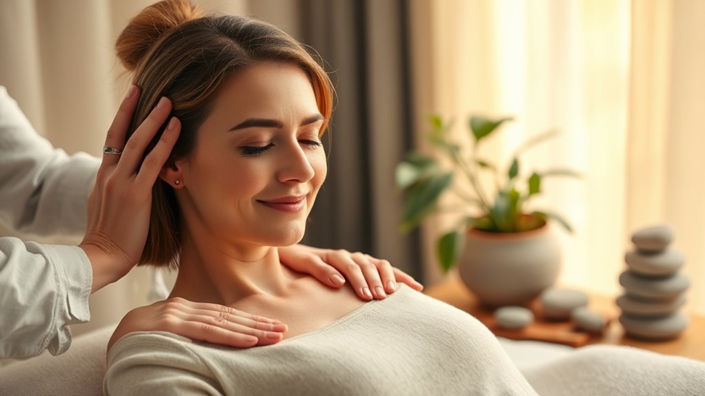 gentle touch reduces cortisol