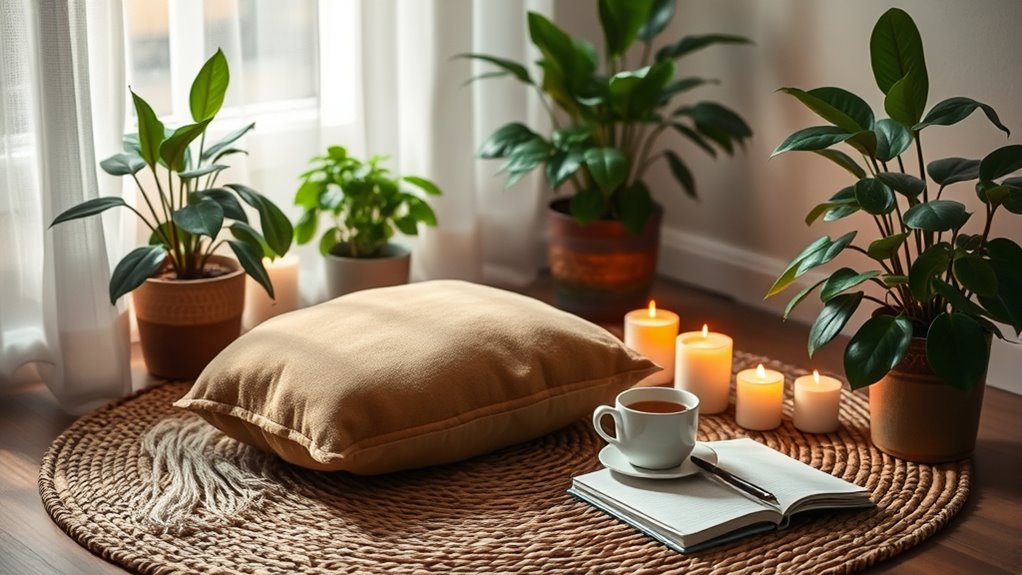 mindful breathing and body awareness