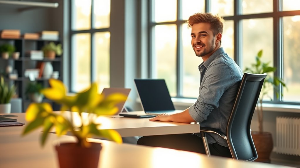 mindful posture enhances focus