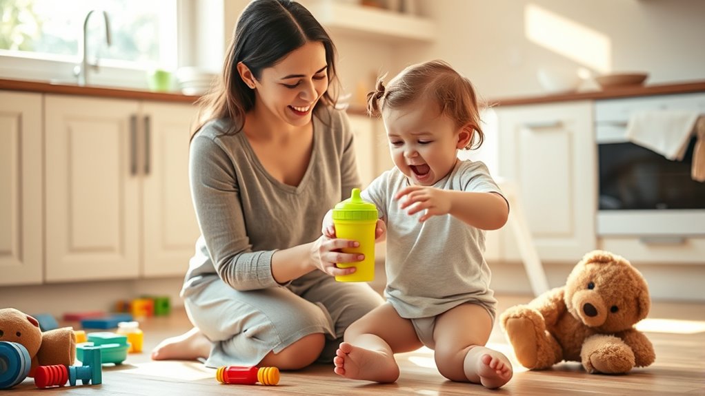 stay calm during toddler tantrums
