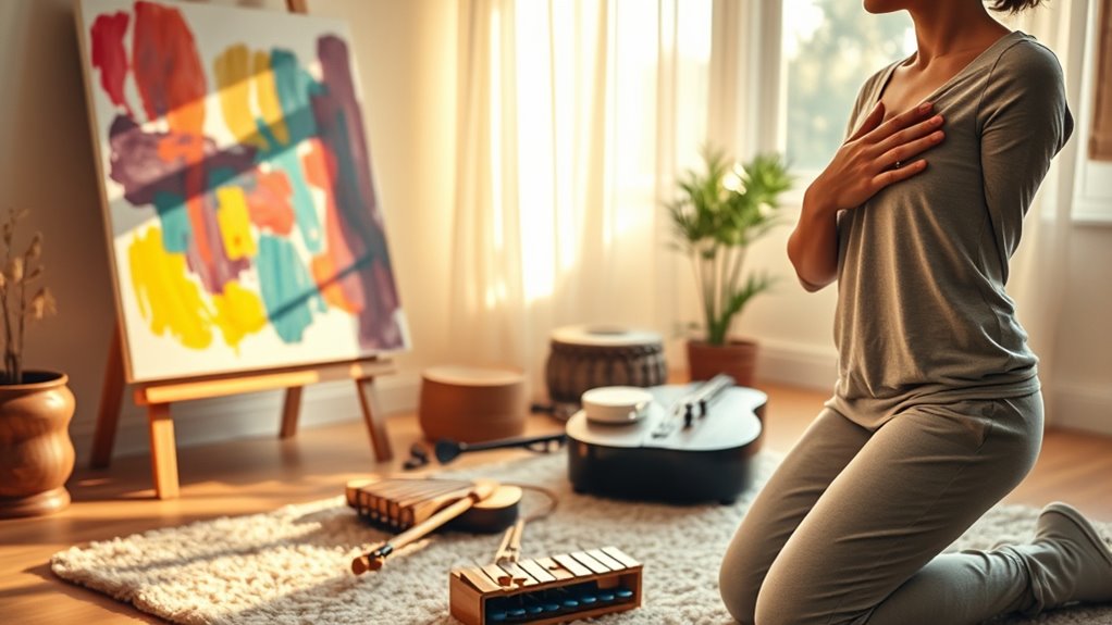 art and music therapies