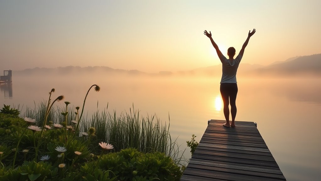 early morning mindfulness practice
