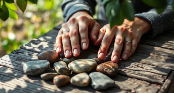 immediate calm through grounding