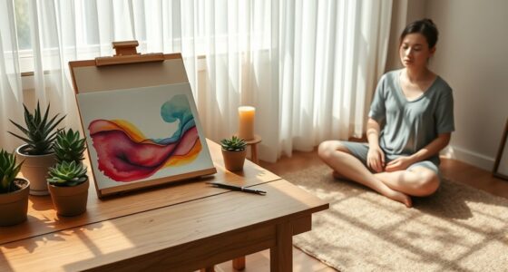 mindfulness enhances creative expression