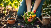 practicing mindfulness through gardening