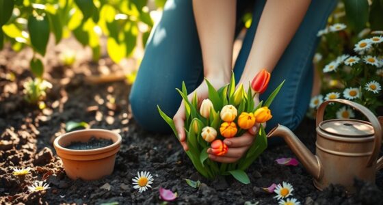 practicing mindfulness through gardening