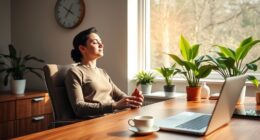 take short mindful pauses