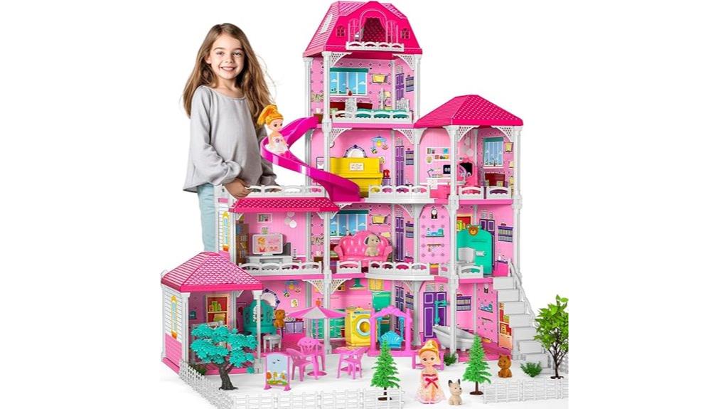 four story girls dollhouse