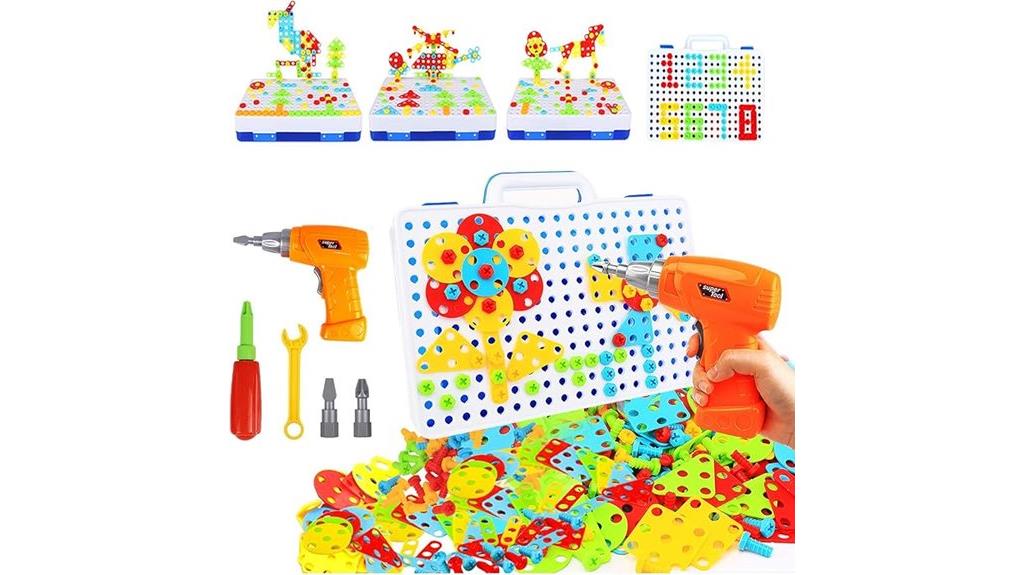 kids stem building set