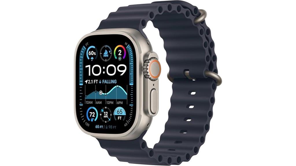 titanium ocean band watch