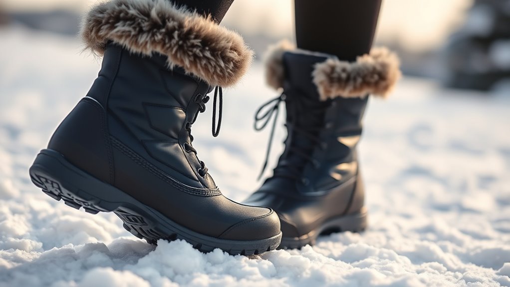 waterproof insulated durable soles