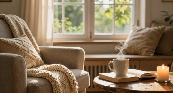 being present and comfortable