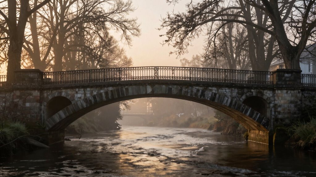 bridges symbolize emotional transitions
