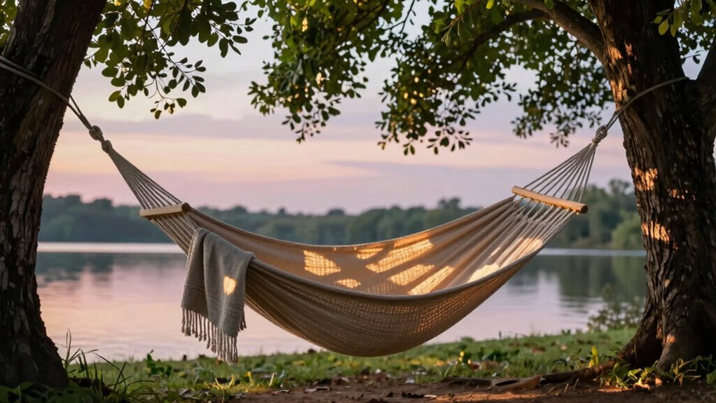 calming ergonomic hammock support