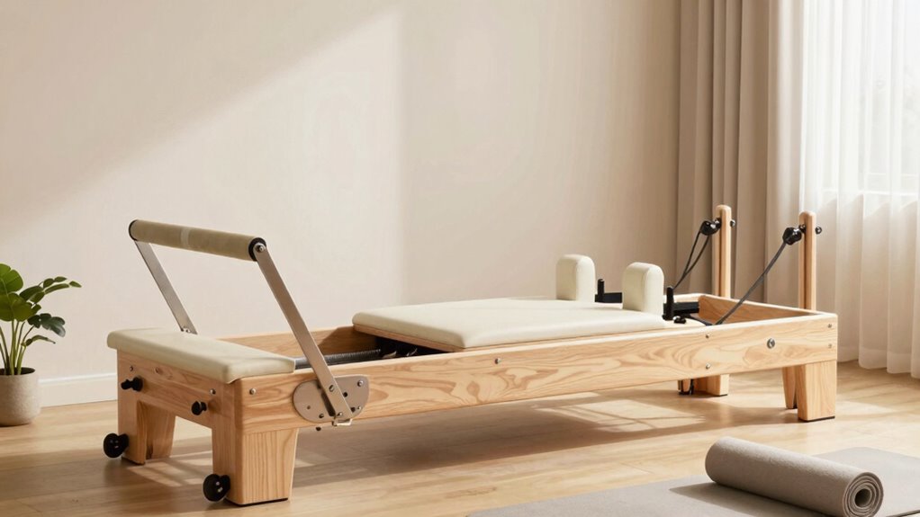 compact versatile pilates reformer