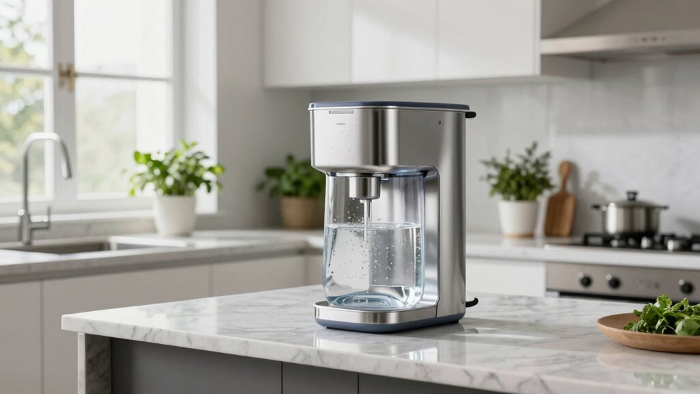countertop filters ensure clean water