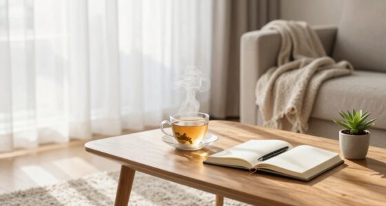 create a calming weekend plan