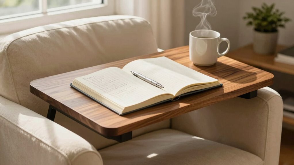 ergonomic portable journaling surface