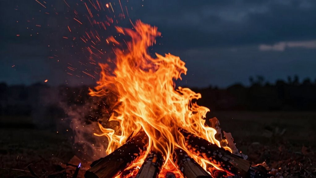 fire symbolizes transformation and emotion