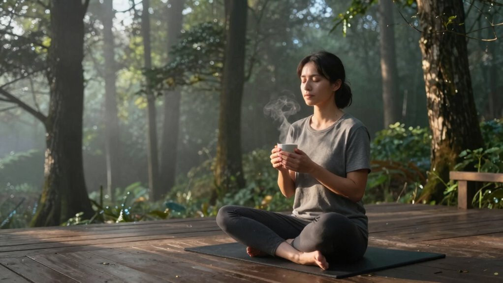focused present intentional calm
