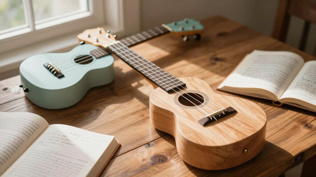 gentle beginner ukulele hobby