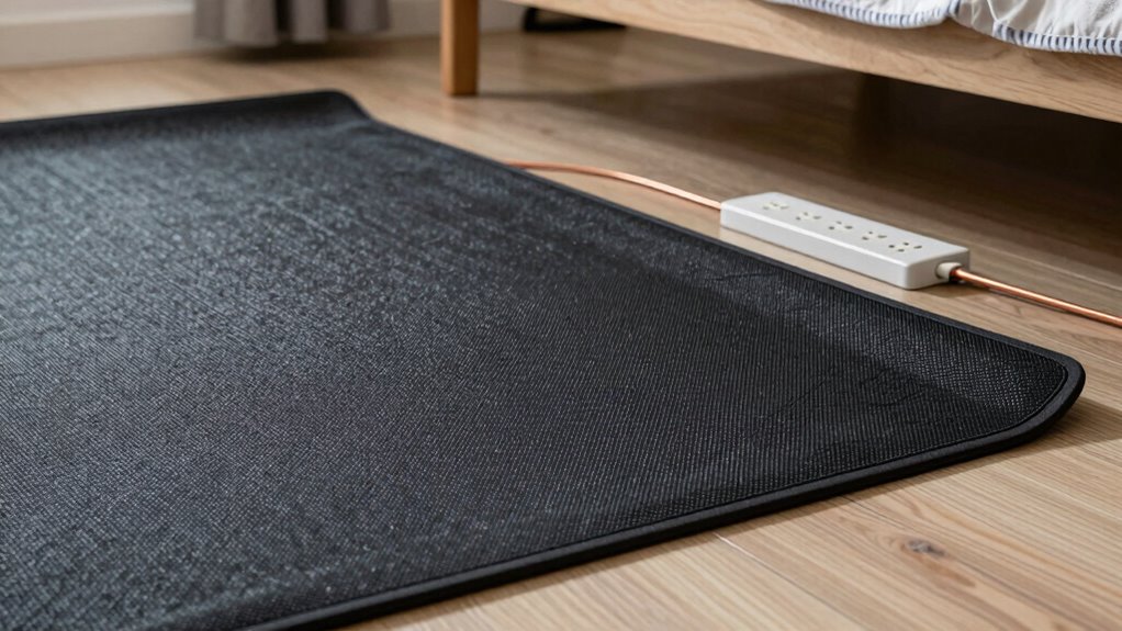 grounding mats with emi shielding