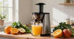 healthy morning juice routine