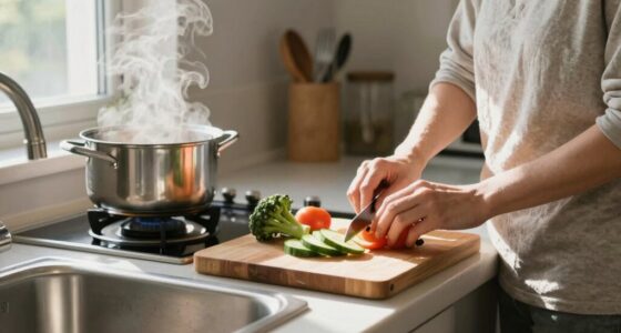 mindful cooking and cleaning