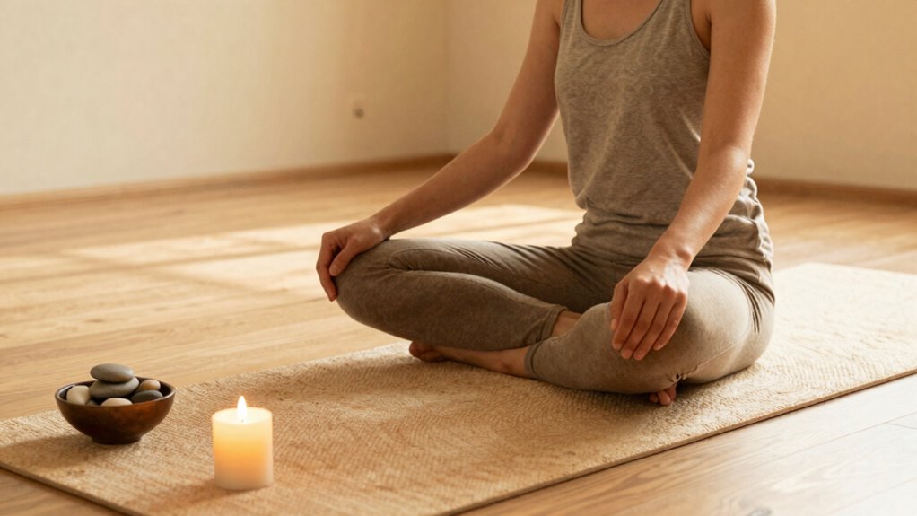 mindful grounding and breathing