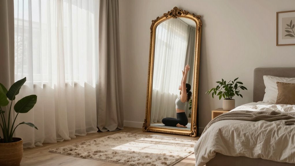 mirror placement enhances embodiment practice