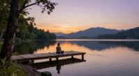 relaxed intentional evening routines