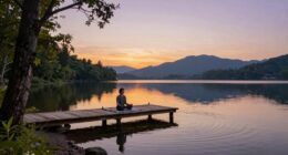 relaxed intentional evening routines