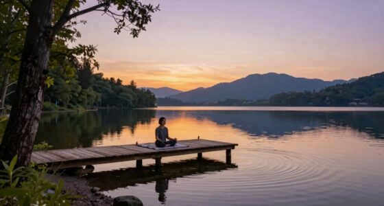 relaxed intentional evening routines