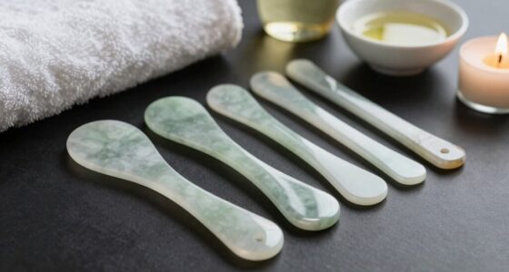 self care ritual with gua sha