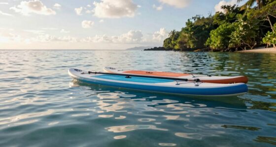 serene paddleboard water experience