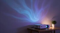 soothing ambient projection effects