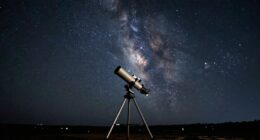 stargazing with telescopes