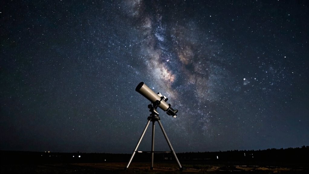 stargazing with telescopes