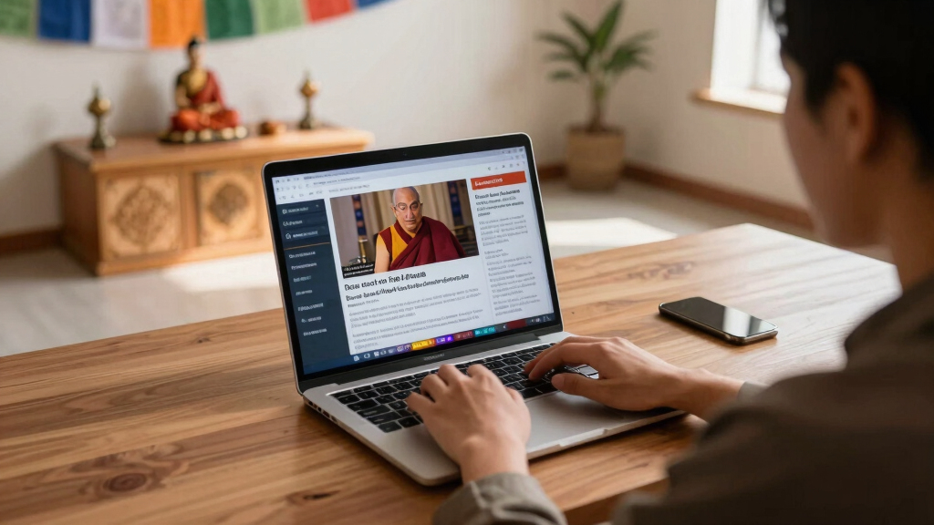 Dalai Lama Surges In Global Coverage