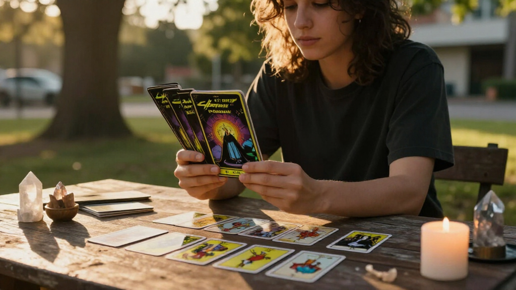 PRH REVEALS NEW 'CYBERPUNK 2077: TAROT DECK & GUIDEBOOK'