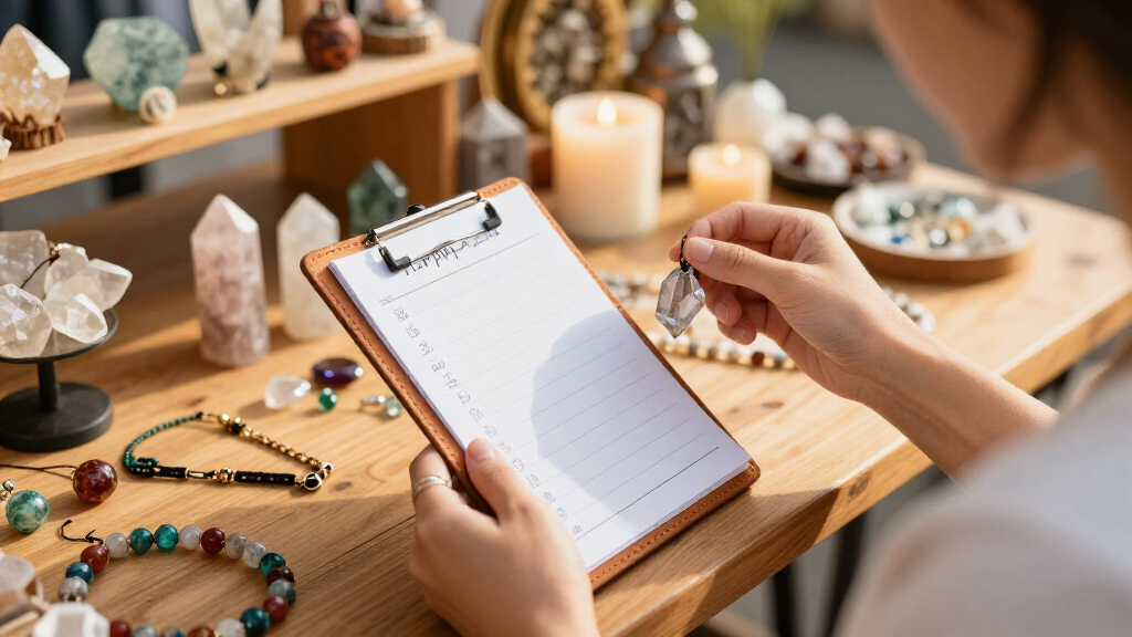 Spiritual Jewelry & Crystals Shopping Checklist 2026